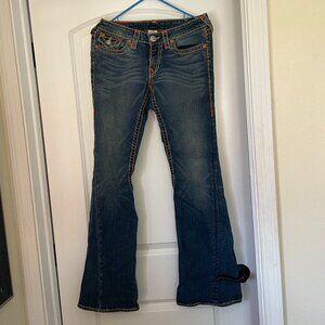 True Religion Brand blue jeans